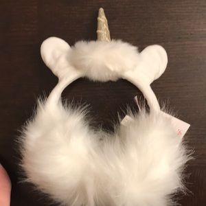 New Justice Unicorn Earmuffs